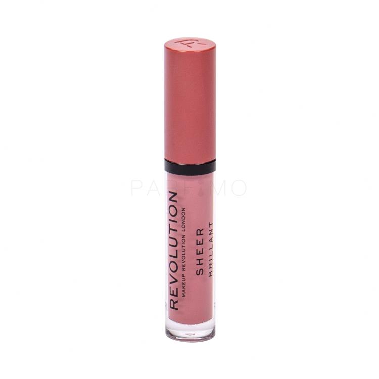 Makeup Revolution London Sheer Brillant Lipgloss für Frauen 3 ml Farbton  107 RBF