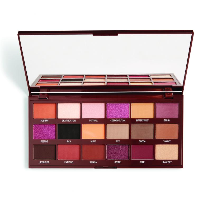 I Heart Revolution Chocolate Eyeshadow Palette Lidschatten für Frauen 18 g Farbton  Cranberries and Chocolate