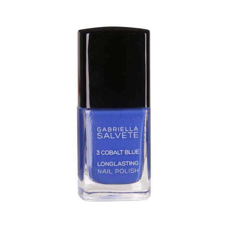 Gabriella Salvete Longlasting Enamel Nagellack für Frauen 11 ml Farbton  03 Cobalt Blue