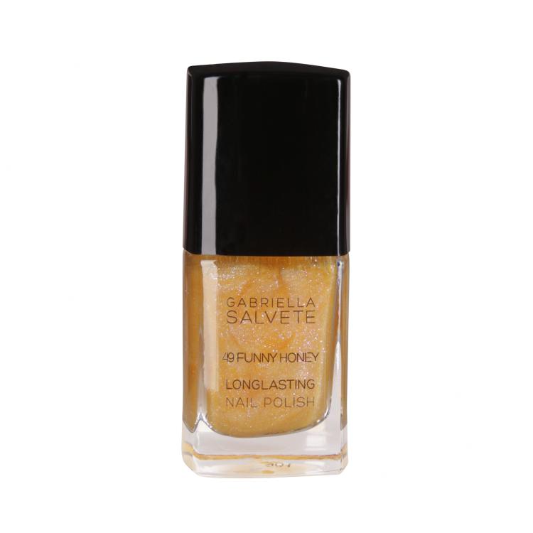 Gabriella Salvete Longlasting Enamel Nagellack für Frauen 11 ml Farbton  49 Funny Honey