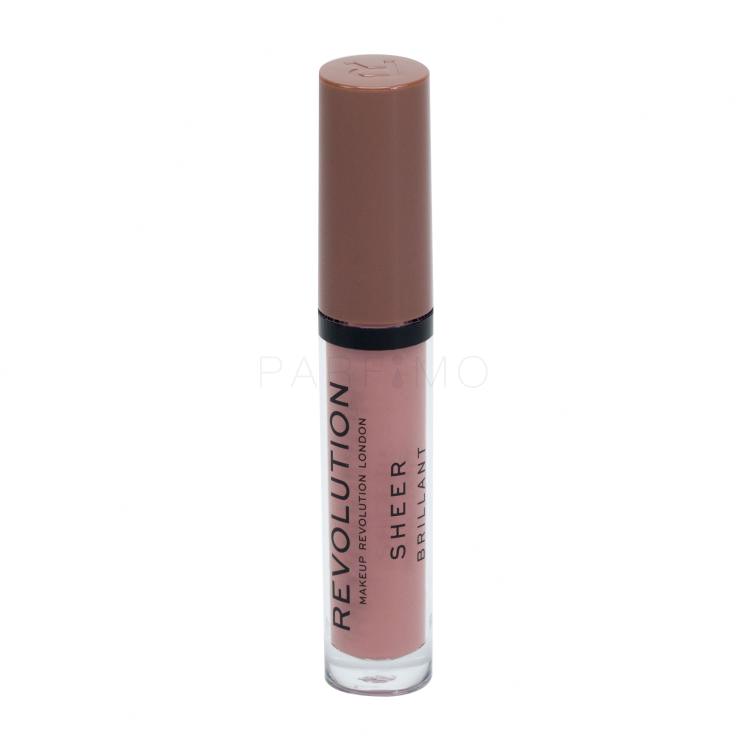 Makeup Revolution London Sheer Brillant Lipgloss für Frauen 3 ml Farbton  110 Chauffeur