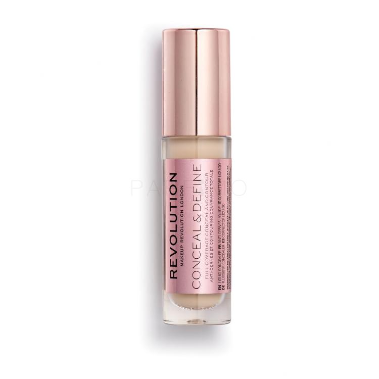 Makeup Revolution London Conceal &amp; Define Concealer für Frauen 4 g Farbton  C2.5