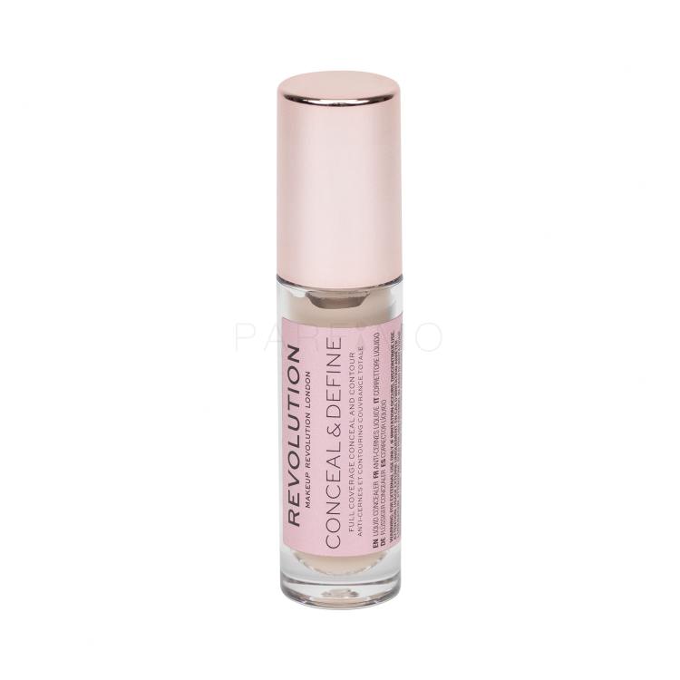 Makeup Revolution London Conceal &amp; Define Concealer für Frauen 4 g Farbton  C0.7