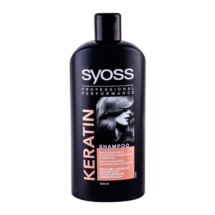 Syoss Keratin Shampoo Shampoo für Frauen 500 ml