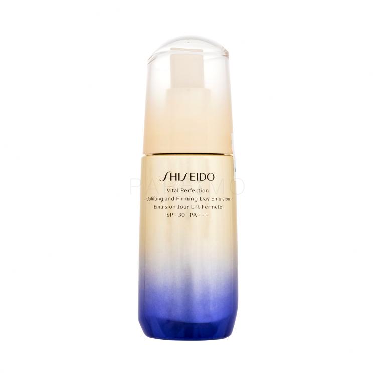 Shiseido Vital Perfection Uplifting And Firming Day Emulsion SPF30 Gesichtsserum für Frauen 75 ml