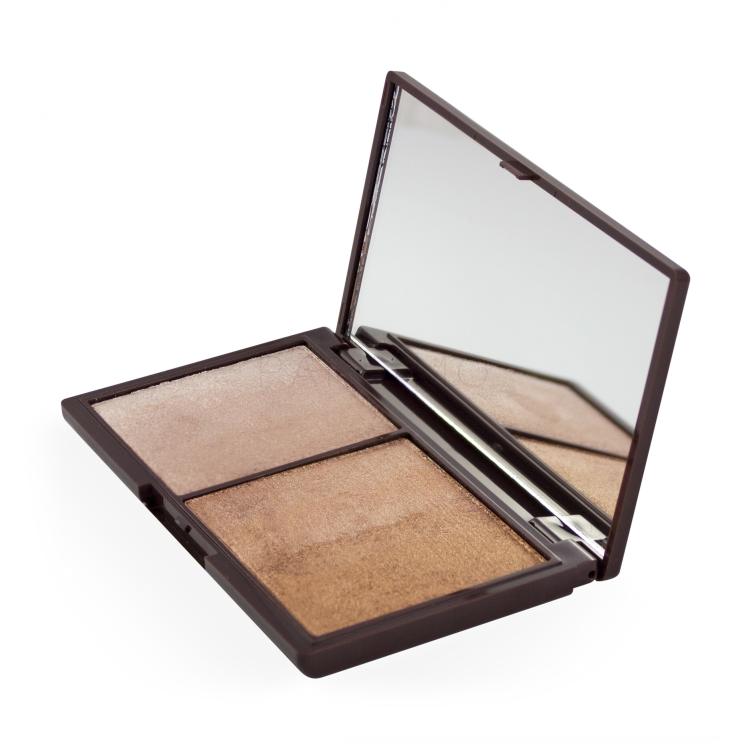 Makeup Revolution London I Heart Makeup Chocolate Duo Palette Bronzer für Frauen 11 g Farbton  Bronze And Shimmer