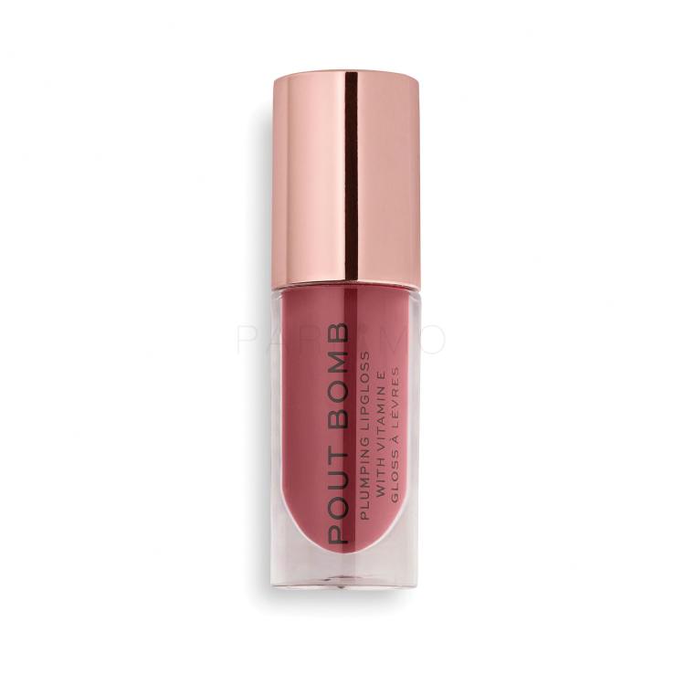 Makeup Revolution London Pout Bomb Lipgloss für Frauen 4,6 ml Farbton  Sauce