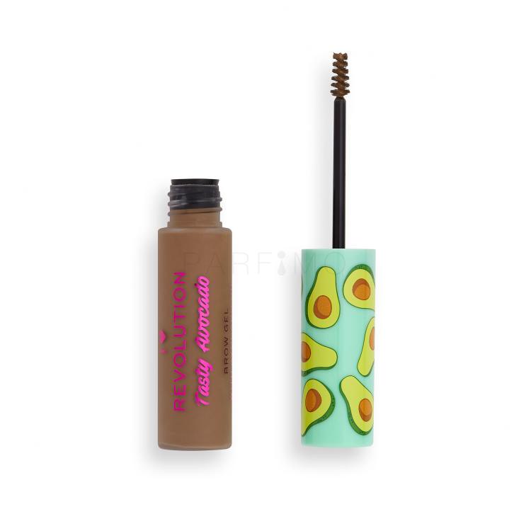 I Heart Revolution Tasty Avocado Brow Gel Augenbrauen-Mascara für Frauen 6 ml Farbton  Ash Brown