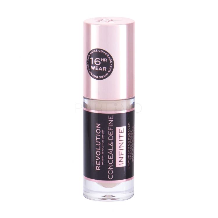 Makeup Revolution London Conceal &amp; Define Infinite Concealer für Frauen 5 ml Farbton  C2