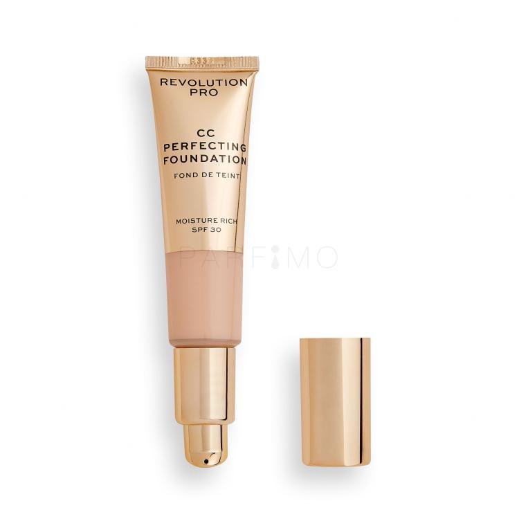 Makeup Revolution London Revolution PRO CC Perfecting SPF30 Foundation für Frauen 26 ml Farbton  F1