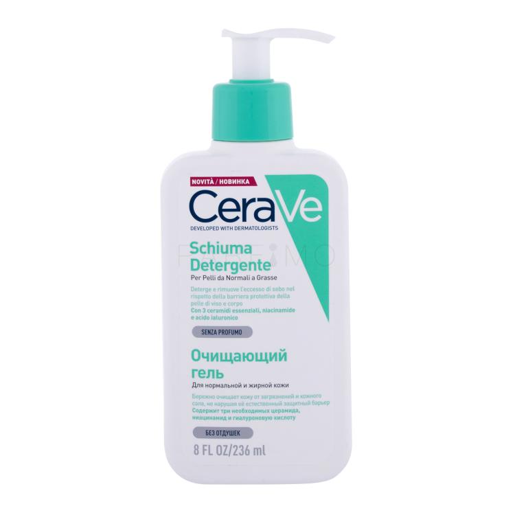 CeraVe Facial Cleansers Foaming Cleanser Reinigungsgel für Frauen 236 ml