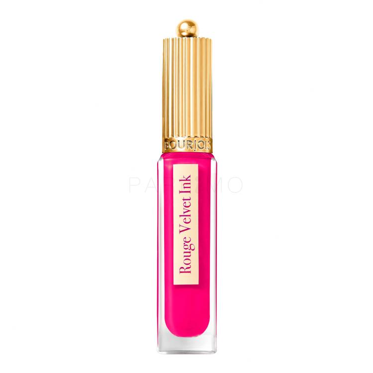 BOURJOIS Paris Rouge Velvet Ink Lippenstift für Frauen 3,5 ml Farbton  07 Fushia Cha Cha