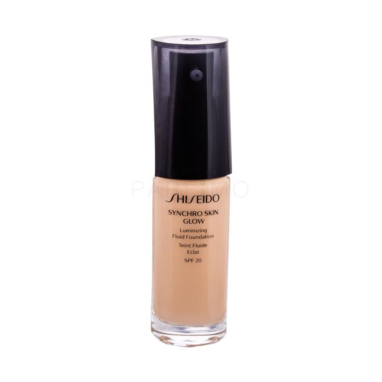 Shiseido Synchro Skin Glow SPF20 Foundation für Frauen 30 ml Farbton  Golden 3