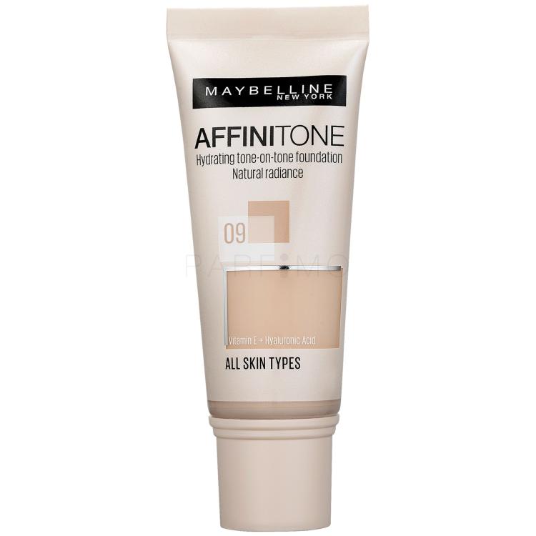 Maybelline Affinitone Foundation für Frauen 30 ml Farbton  09 Opal Rose