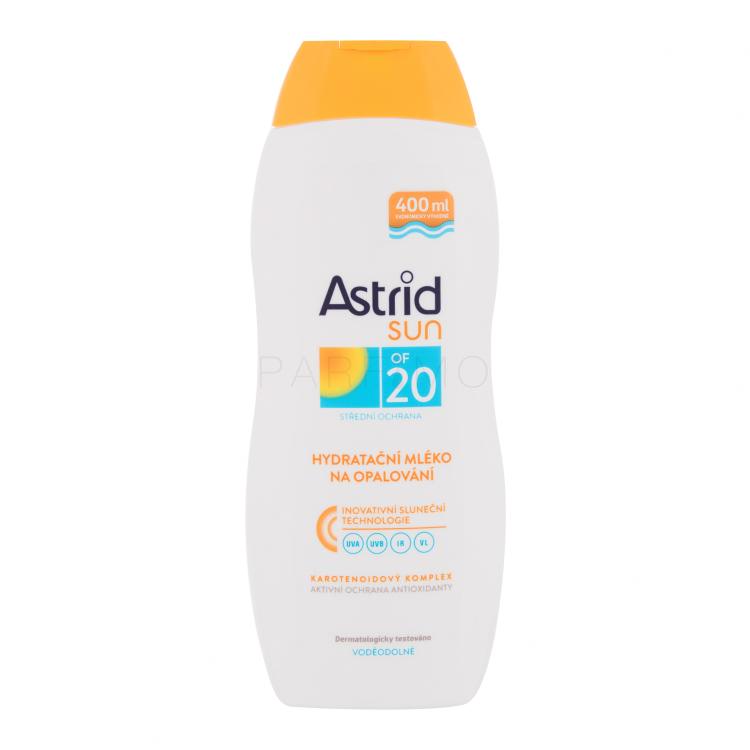 Astrid Sun Moisturizing Suncare Milk SPF20 Sonnenschutz 400 ml