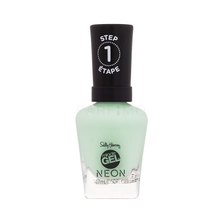 Sally Hansen Miracle Gel Neon Nagellack für Frauen 14,7 ml Farbton  052 Electri-Lime