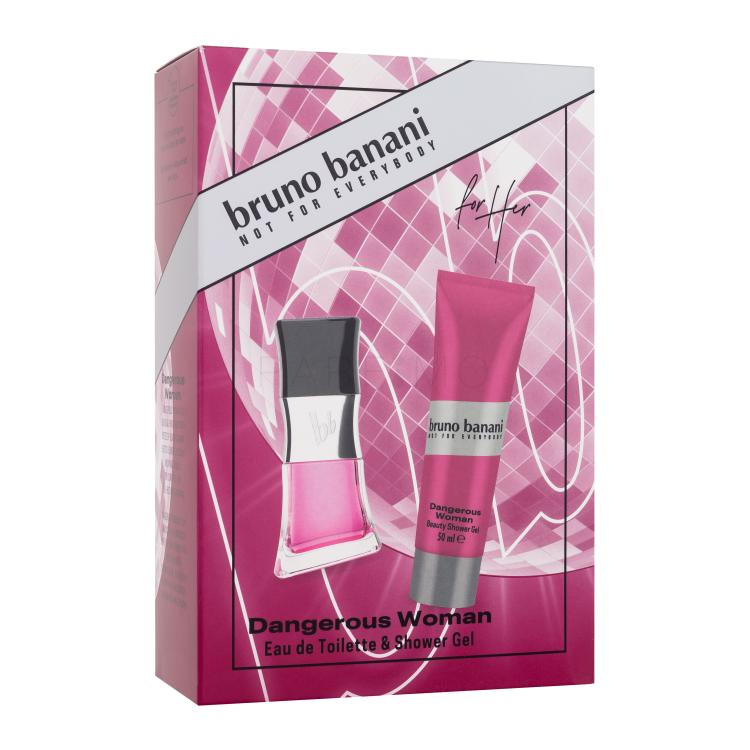 Bruno Banani Dangerous Woman Geschenkset Eau de Toilette 30 ml + Duschgel 50 ml