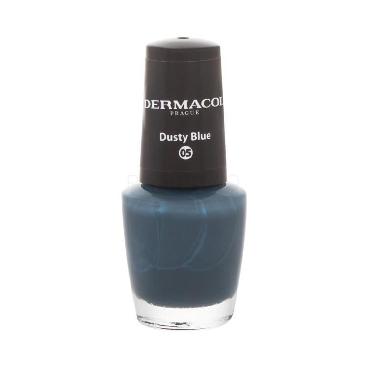 Dermacol Nail Polish Mini Autumn Limited Edition Nagellack für Frauen 5 ml Farbton  05 Dusty Blue