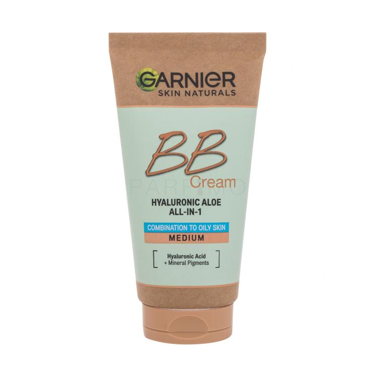 Garnier Skin Naturals BB Cream Hyaluronic Aloe All-In-1 BB Creme für Frauen 50 ml Farbton  Medium