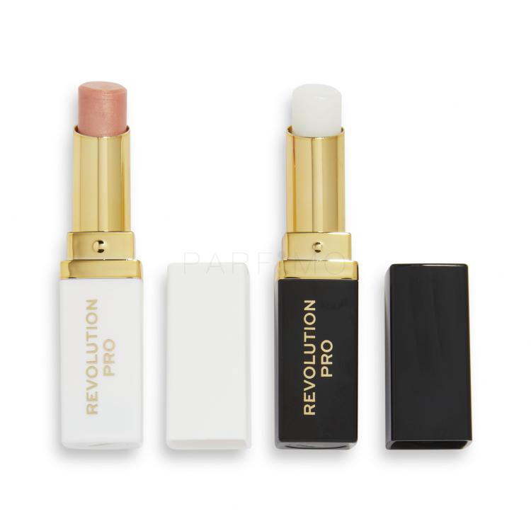 Revolution Pro Lip Balm Duo Geschenkset Lippenbalsam Clear Lip Balm 2,7 g + Lippenbalsam Tinted Lip Balm 2,7 g