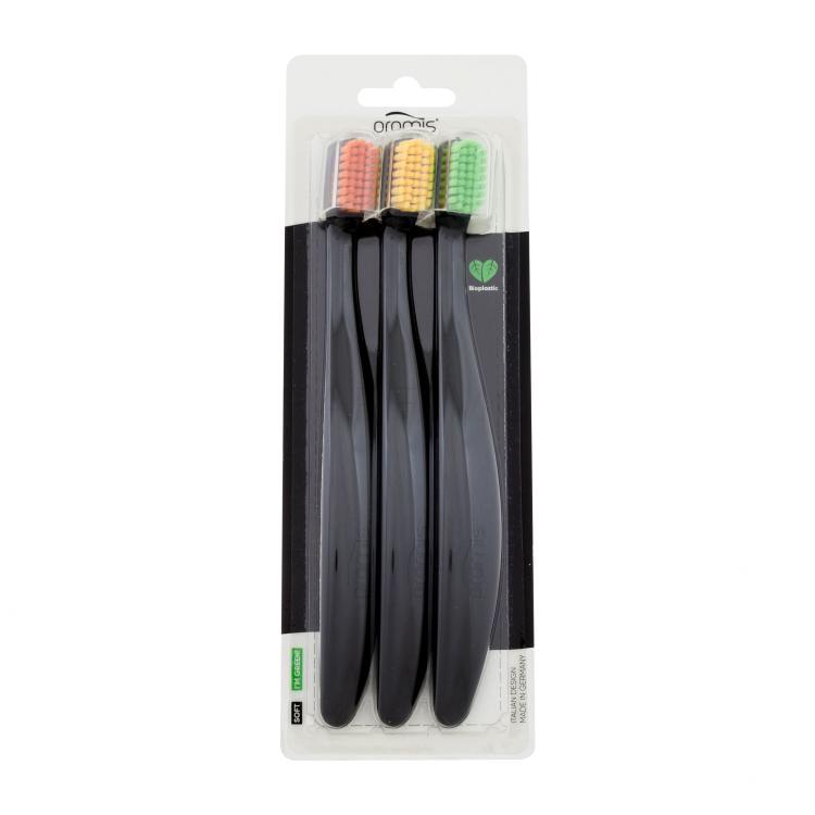 Promis Toothbrush Soft Zahnbürste 3 St. Farbton  Black