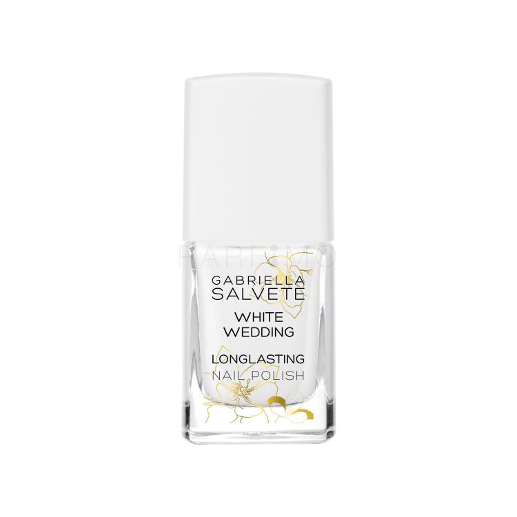 Gabriella Salvete Yes, I Do! Longlasting Nail Polish Nagellack für Frauen 11 ml Farbton  White Wedding