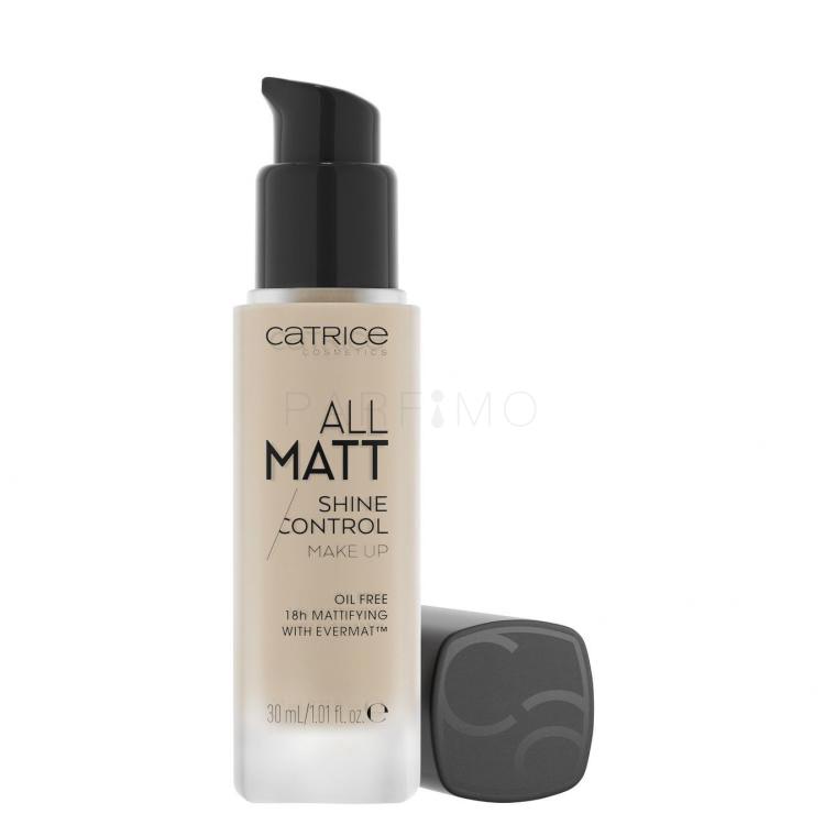 Catrice All Matt Foundation für Frauen 30 ml Farbton  015 C Cool Vanilla Beige