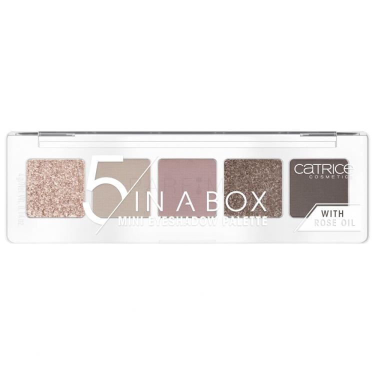 Catrice 5 In A Box Lidschatten für Frauen 4 g Farbton  020 Soft Rose Look