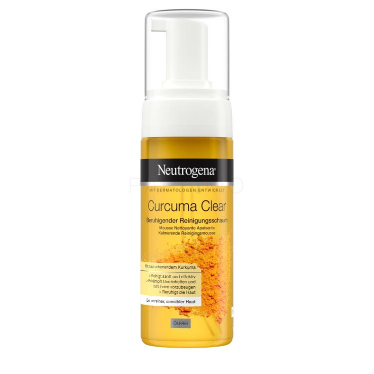 Neutrogena Curcuma Clear Cleansing Mousse Reinigungsschaum 150 ml