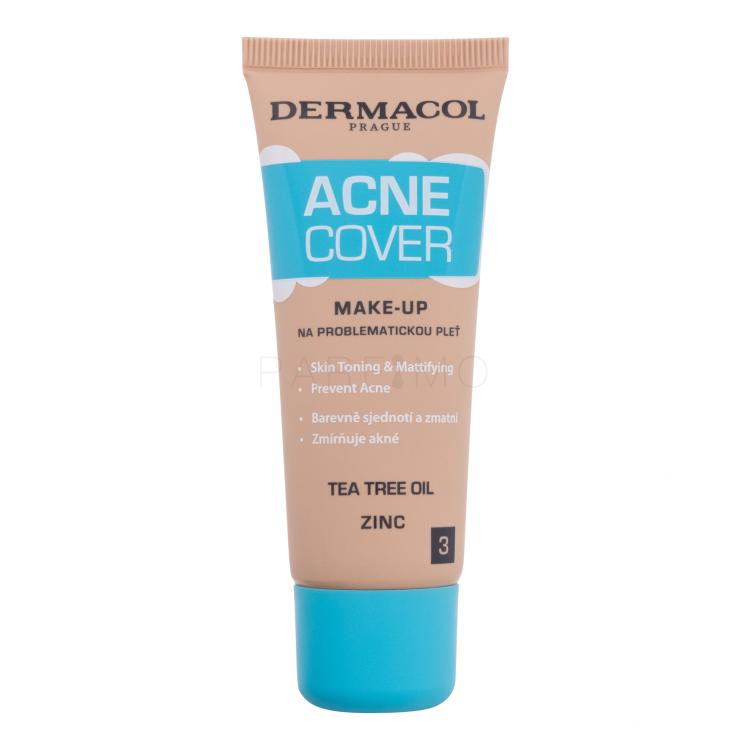 Dermacol Acnecover Make-Up Foundation für Frauen 30 ml Farbton  3