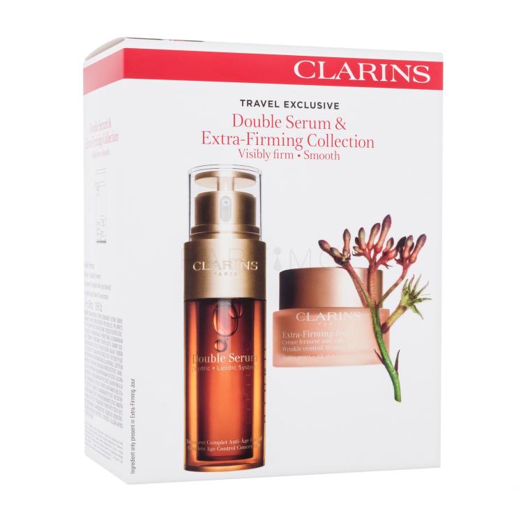 Clarins Double Serum &amp; Extra-Firming Collection Geschenkset Gesichtsserum Double Serum 50 ml + Tagescreme Extra-Firming Jour 50 ml