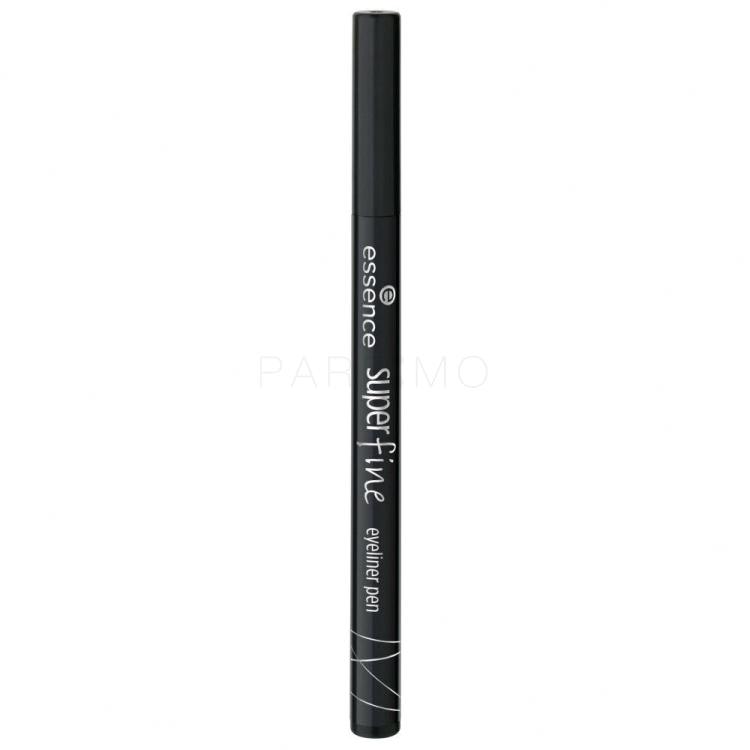 Essence Super Fine Eyeliner Pen Eyeliner für Frauen 1 ml Farbton  01 Deep Black