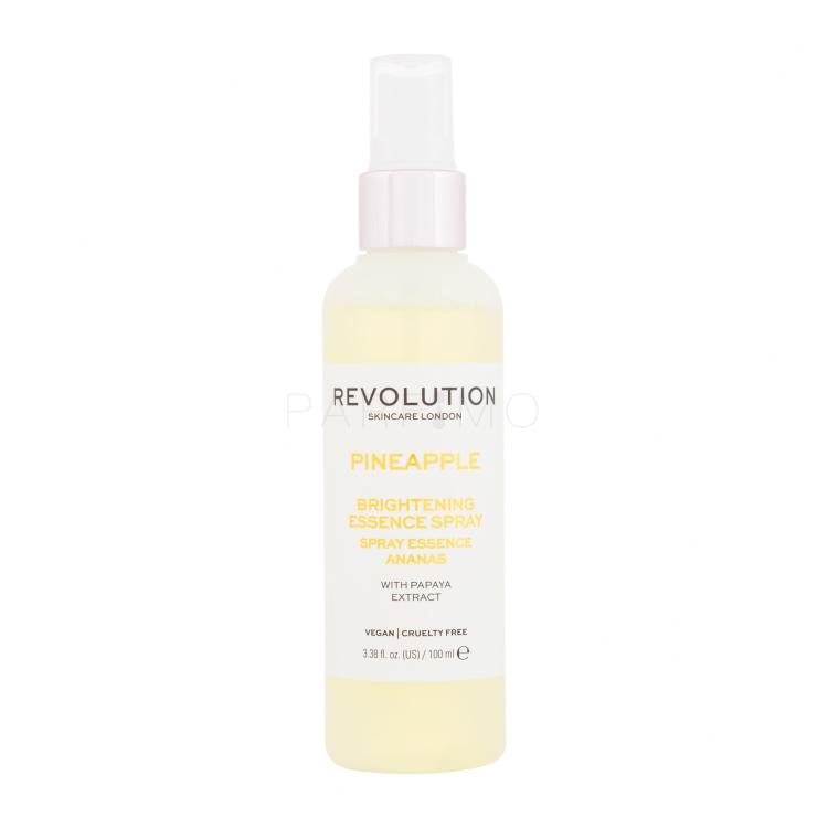 Revolution Skincare Pineapple Brightening Essence Spray Gesichtswasser und Spray für Frauen 100 ml