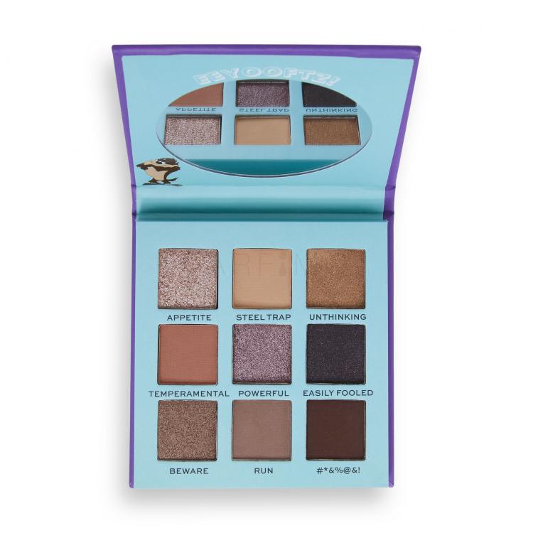 I Heart Revolution Looney Tunes Eyeshadow Palette Lidschatten für Frauen 9 g Farbton  Taz