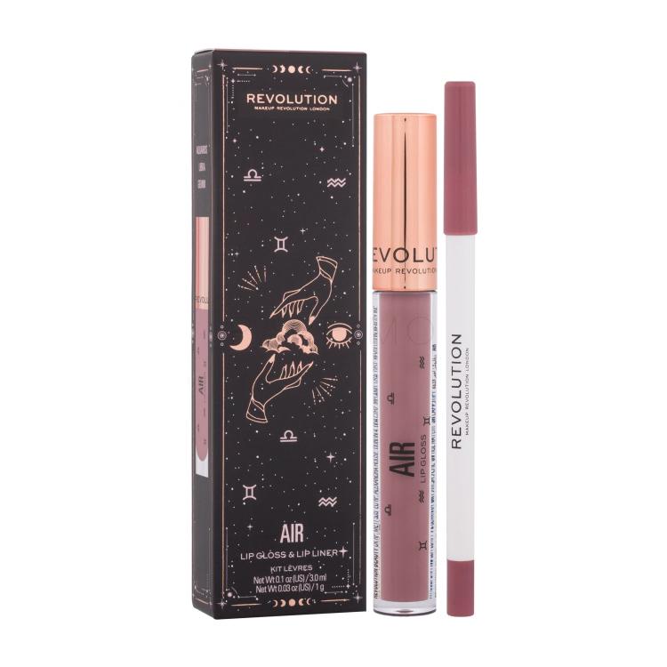 Makeup Revolution London Fantasy Lip Kit Geschenkset Lipgloss Fantasy Lip Gloss 3 ml + Lippenkonturenstift Fantasy Lip Liner 1 g Air