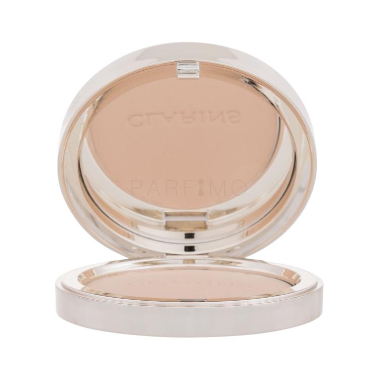 Clarins Ever Matte Compact Powder Puder für Frauen 10 g Farbton  03 Light Medium