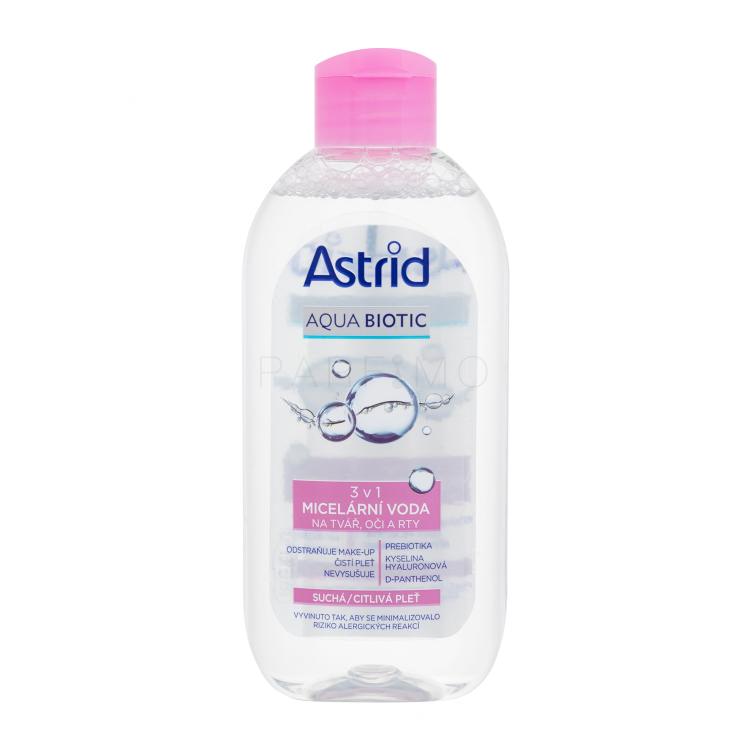 Astrid Aqua Biotic 3in1 Micellar Water Mizellenwasser für Frauen 200 ml