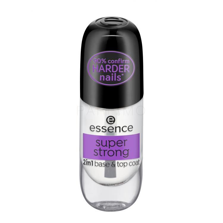 Essence Super Strong 2in1 Base &amp; Top Coat Nagellack für Frauen 8 ml