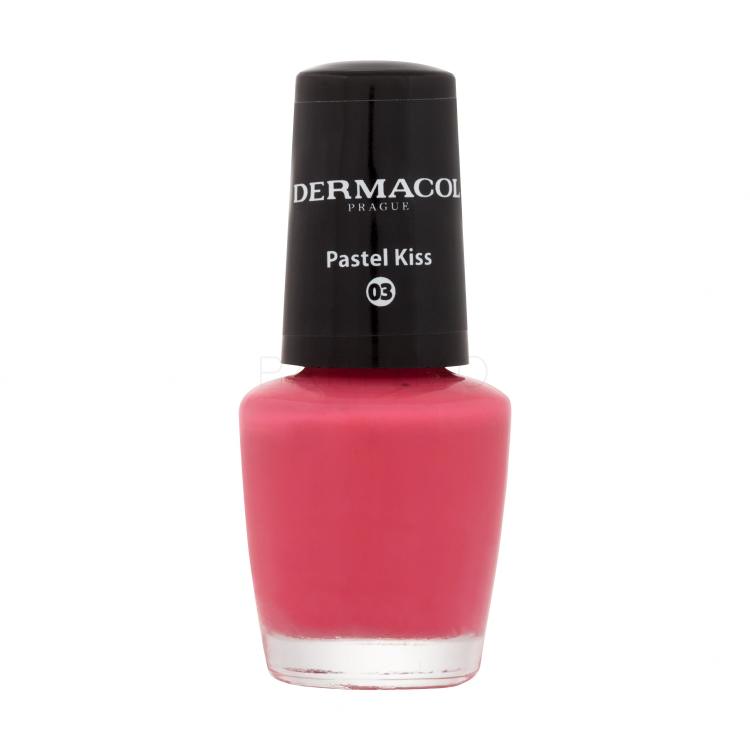 Dermacol Mini Pastel Nagellack für Frauen 5 ml Farbton  03 Pastel Kiss