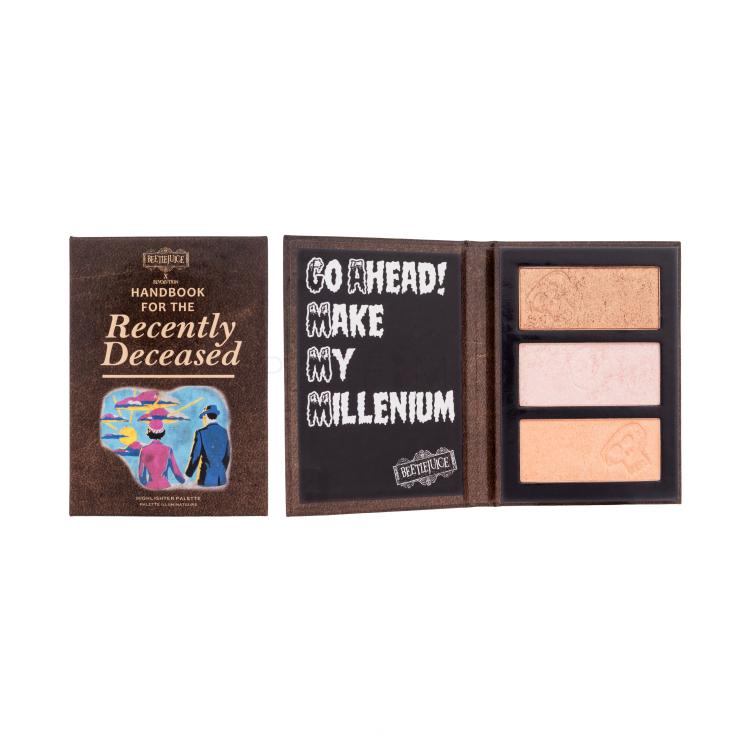 Makeup Revolution London Beetlejuice Recently Deceased Highlighter Palette Highlighter für Frauen 8,4 g