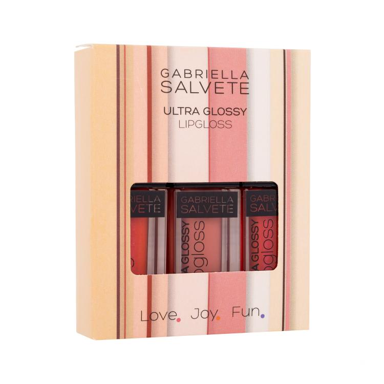 Gabriella Salvete Ultra Glossy Lipgloss Set Geschenkset Ultra Glossy Lipgloss 2 x 4 ml 03 + Ultra Glossy Lipgloss 4 ml 04