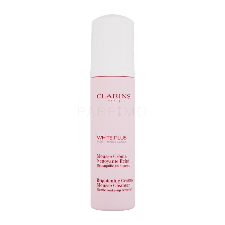 Clarins White Plus Brightening Creamy Mousse Cleanser Reinigungsschaum für Frauen 150 ml