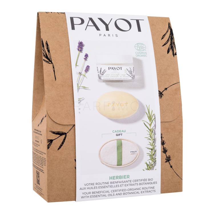 PAYOT Herbier Gift Set Geschenkset Universelle Gesichtscreme Herbier 50 ml + Seife Herbier 50 g + Massagestab