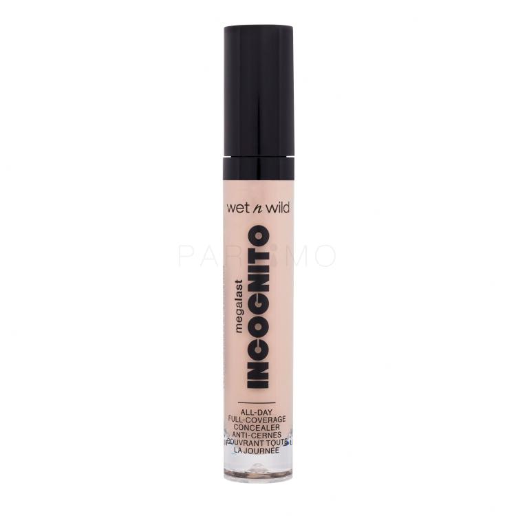 Wet n Wild MegaLast Incognito All-Day Full Coverage Concealer Concealer für Frauen 5,5 ml Farbton  Light Beige