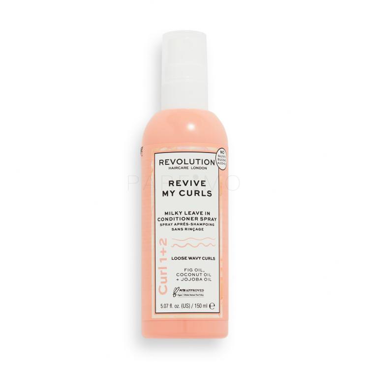 Revolution Haircare London Curl 1+2 Revive My Curls Conditioner Spray Pflege ohne Ausspülen für Frauen 150 ml