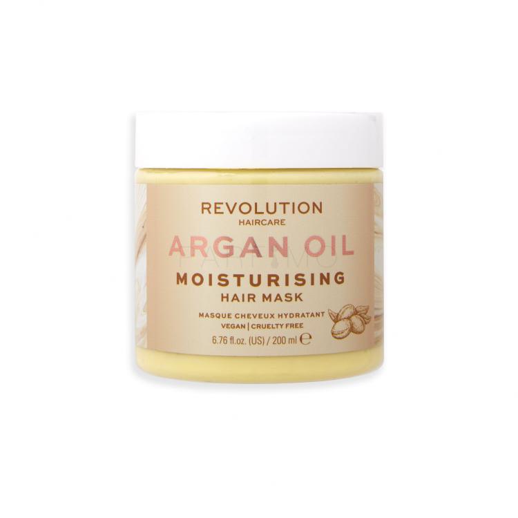 Revolution Haircare London Argan Oil Moisturising Hair Mask Haarmaske für Frauen 200 ml