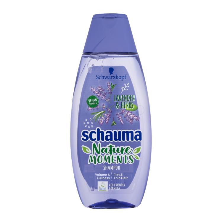 Schwarzkopf Schauma Nature Moments Lavender &amp; Herbs Shampoo Shampoo für Frauen 400 ml