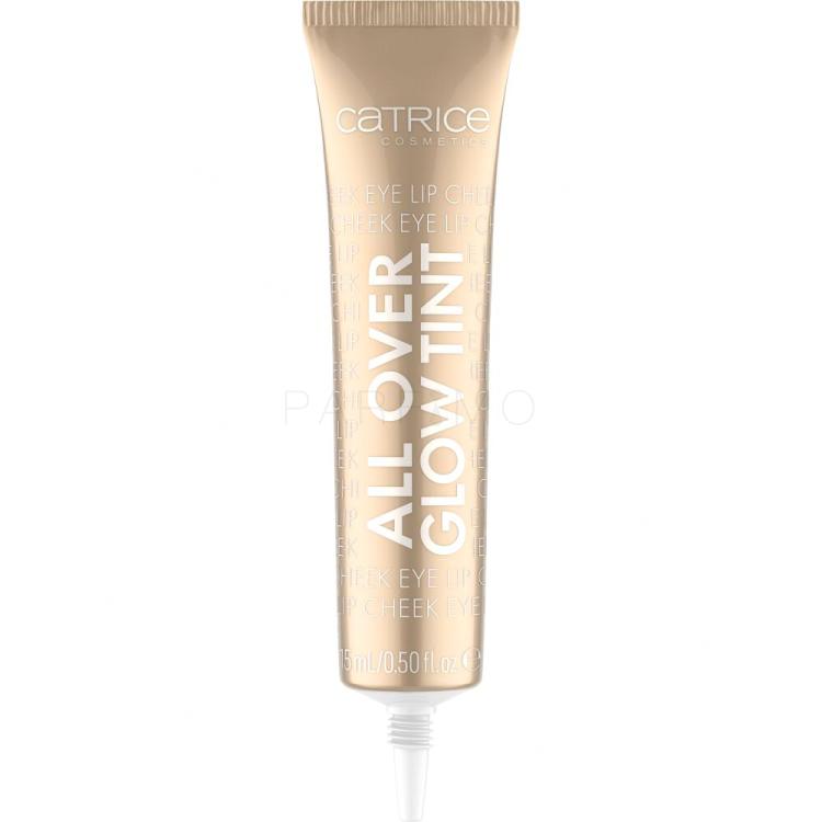 Catrice All Over Glow Tint Highlighter für Frauen 15 ml Farbton  010 Beaming Diamond