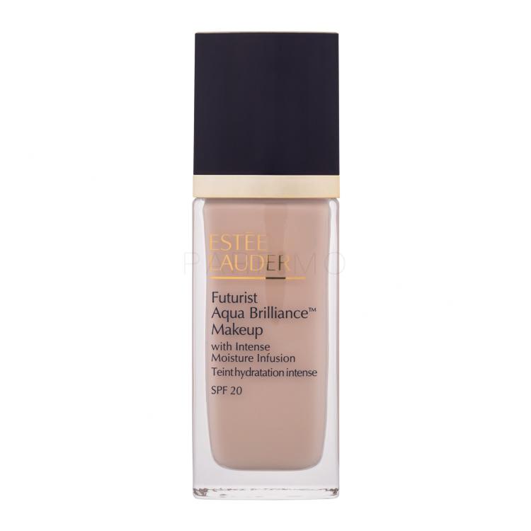 Estée Lauder Futurist Aqua Brilliance SPF20 Foundation für Frauen 30 ml Farbton  1C0 Cool Porcelain