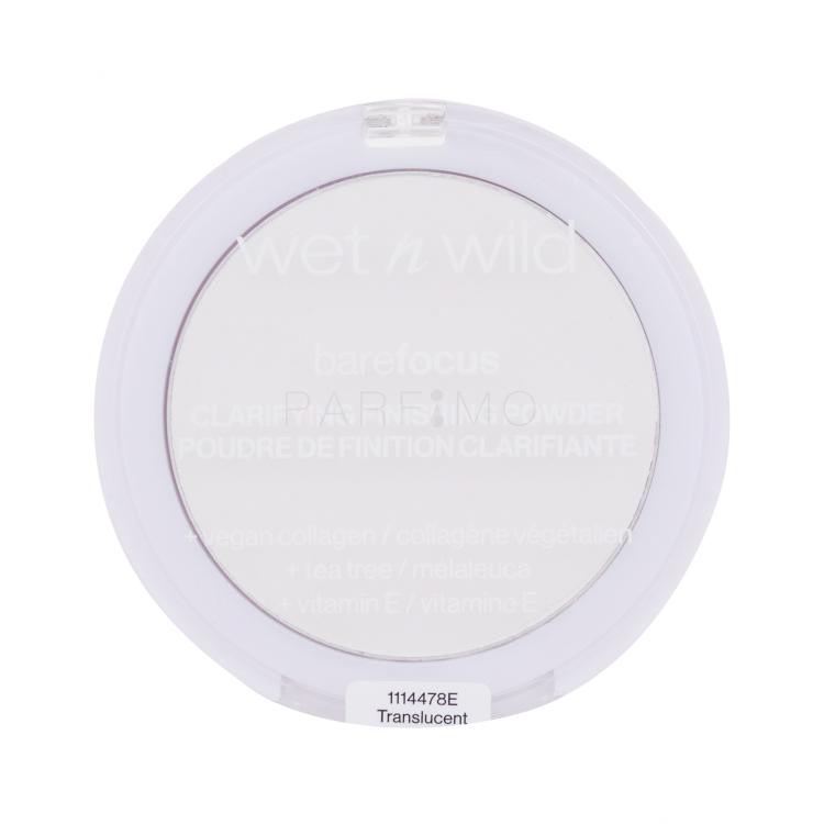 Wet n Wild Bare Focus Clarifying Finishing Powder Puder für Frauen 6 g Farbton  Translucent